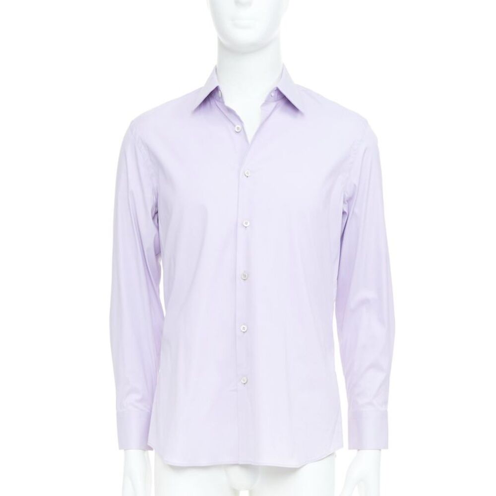 Prada 2015 Purple Dress Shirt